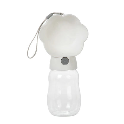 2-in-1 Portable Dog Water Bottle with Food Container